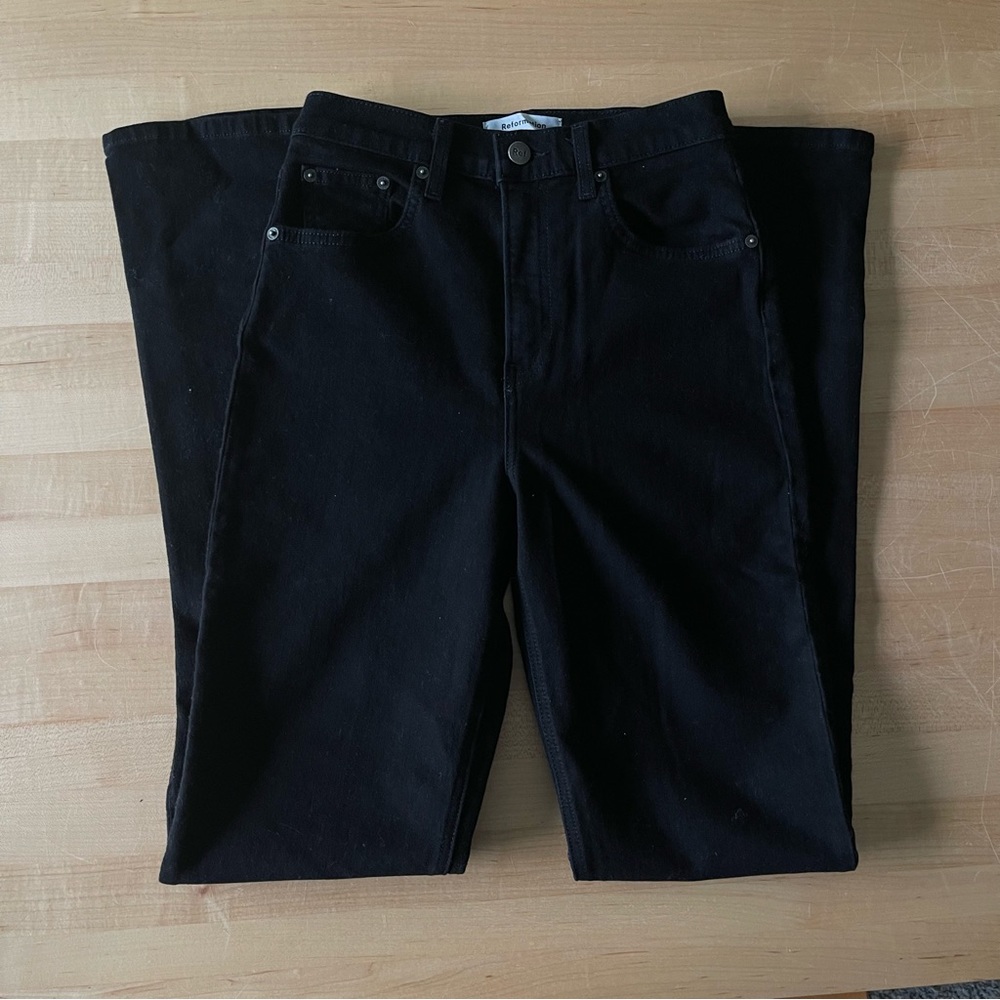 Reformation Audrey High Rise Straight Jean